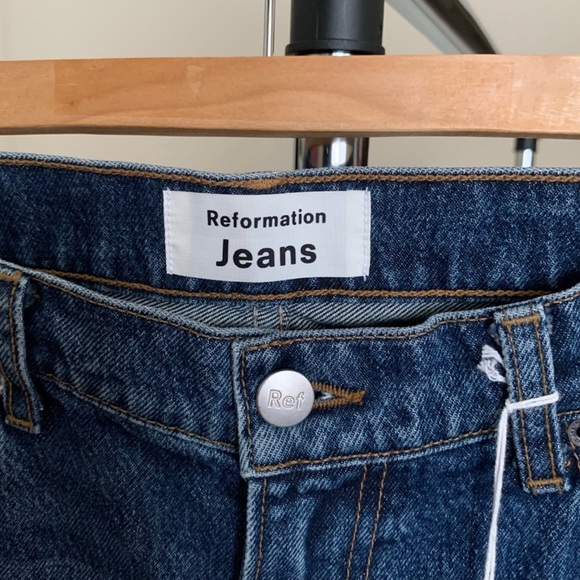 Reformation Stevie Ultra High Rise Jean Perth NWT 31 - Picture 7 of 7